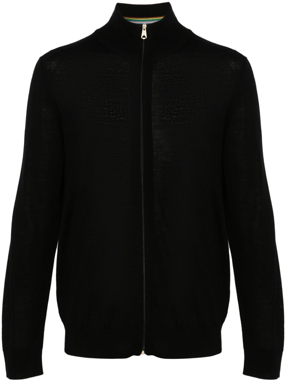 Paul Smith zip-up fine-knit cardigan - Black von Paul Smith