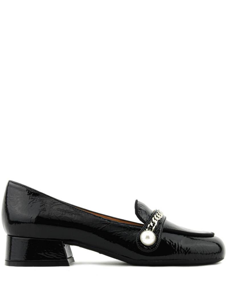 Paul Warmer 25mm Gisele leather pumps - Black von Paul Warmer