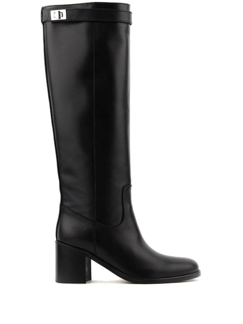 Paul Warmer 65mm knee-high leather boots - Black von Paul Warmer