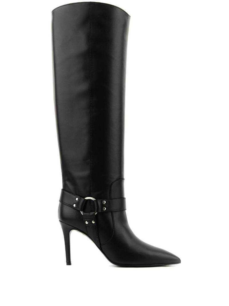 Paul Warmer Arizona pointed-toe boots - Black von Paul Warmer