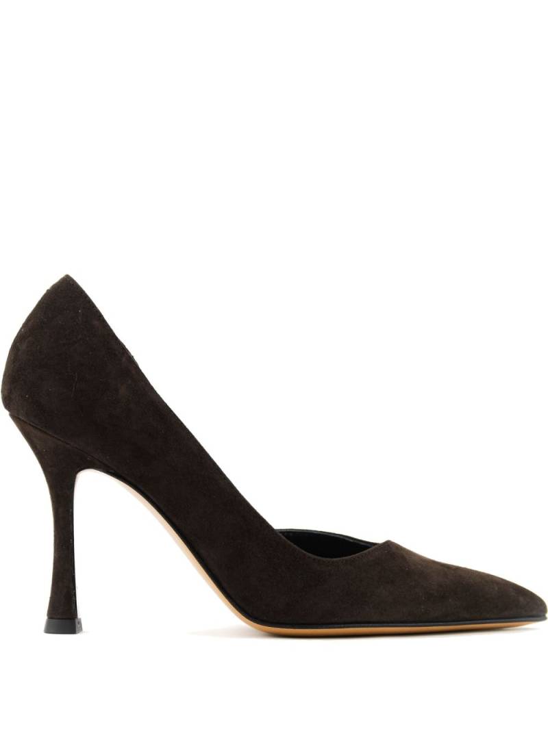 Paul Warmer D'Orsay pumps - Brown von Paul Warmer