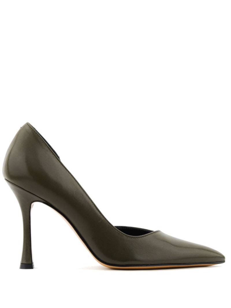 Paul Warmer D'Orsay pumps - Green von Paul Warmer