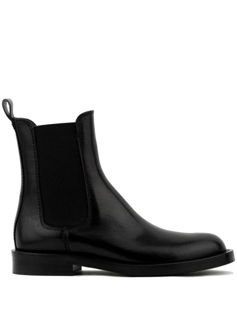 Paul Warmer leather boots - Black von Paul Warmer