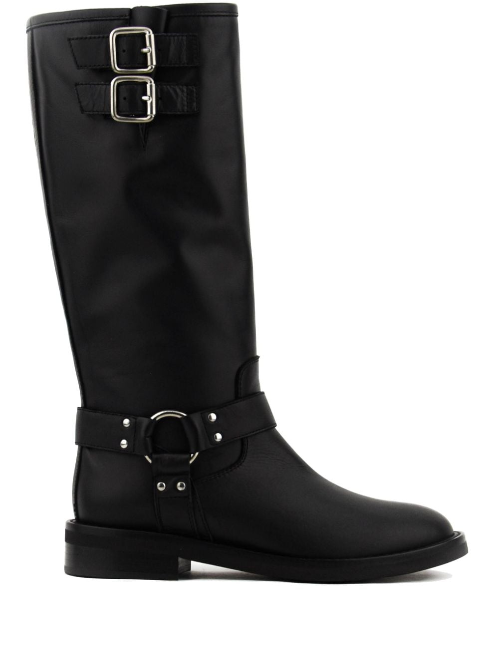 Paul Warmer leather boots - Black von Paul Warmer