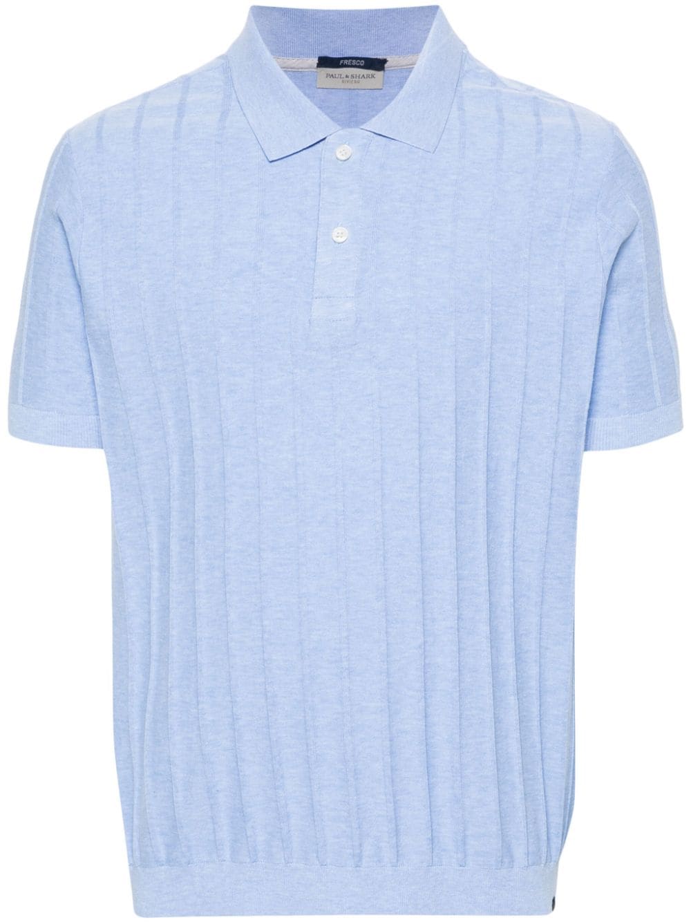 Paul & Shark Fresco cotton polo shirt - Blue von Paul & Shark