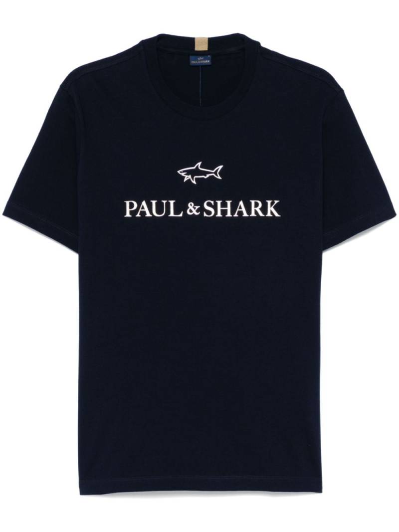 Paul & Shark Save The Sea T-shirt - Blue von Paul & Shark