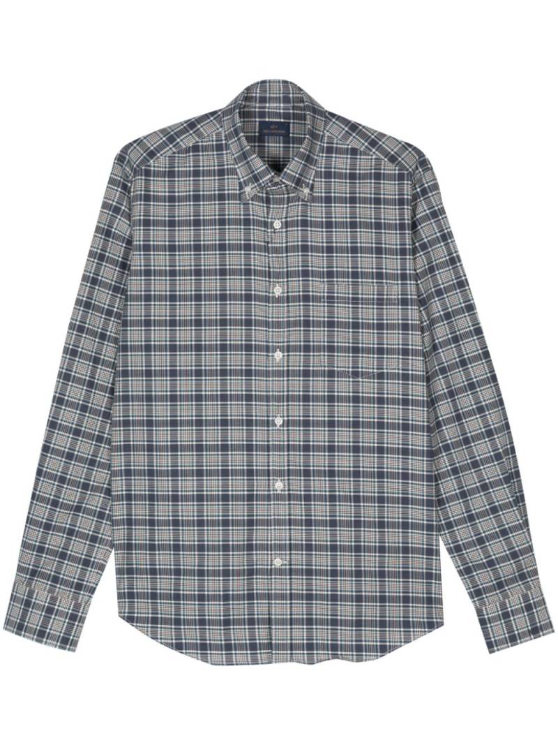 Paul & Shark check-pattern shirt - Blue von Paul & Shark