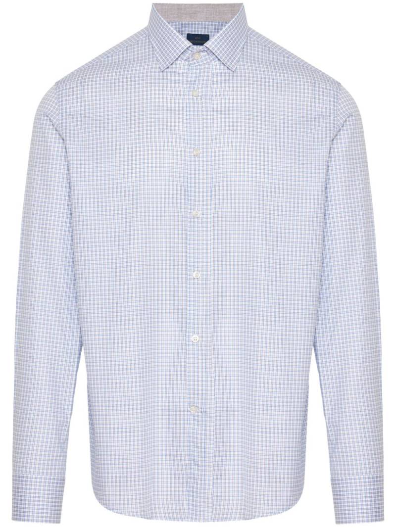 Paul & Shark check-pattern shirt - Blue von Paul & Shark