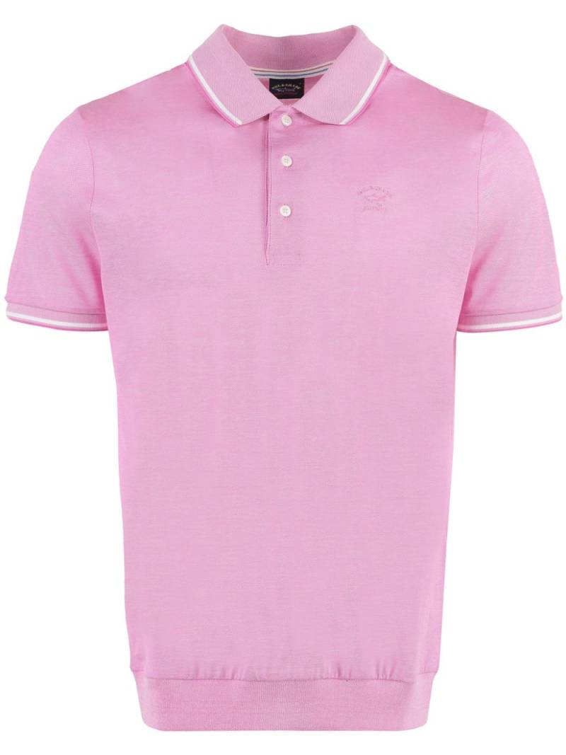 Paul & Shark cotton polo shirt - Pink von Paul & Shark