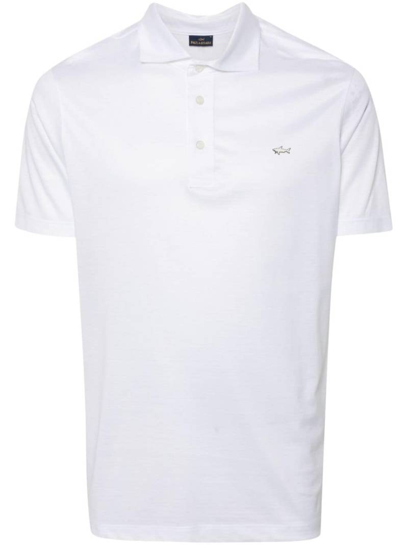 Paul & Shark cotton polo shirt - White von Paul & Shark