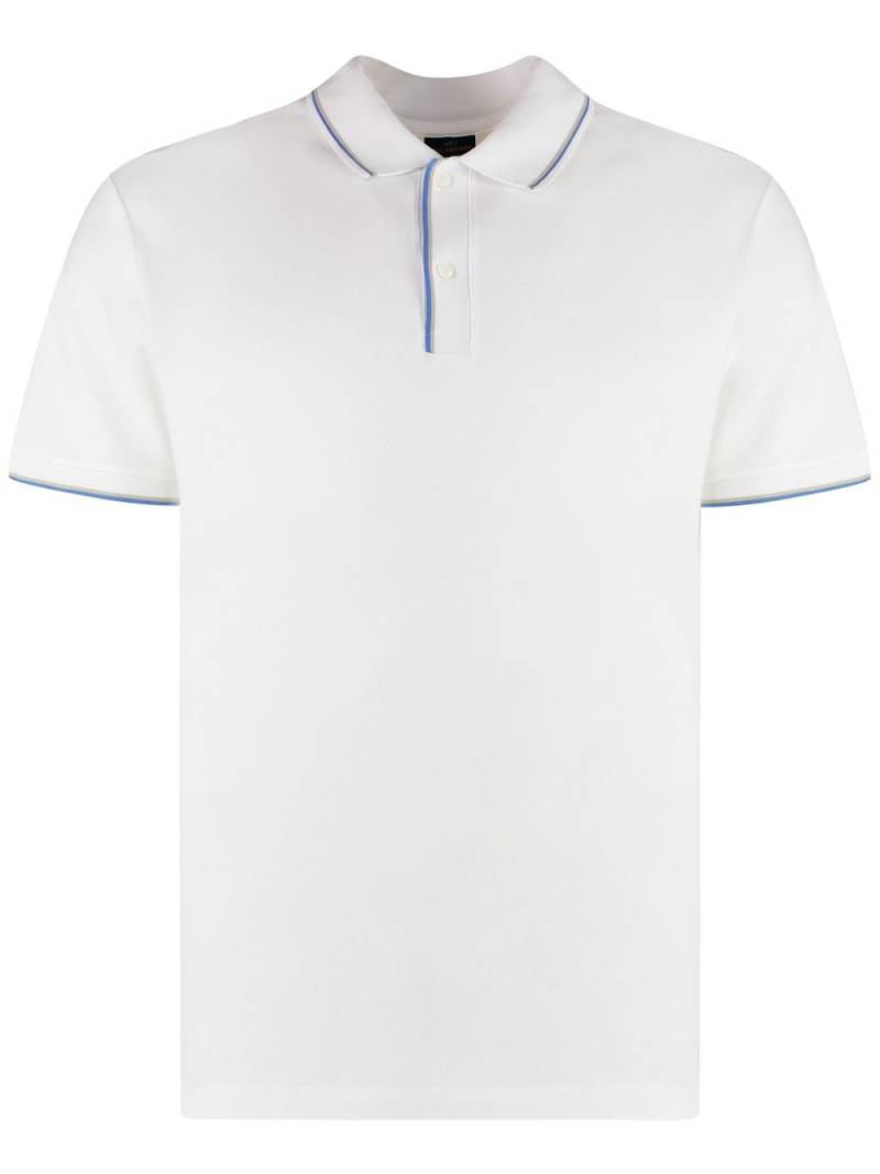 Paul & Shark cotton polo shirt - White von Paul & Shark