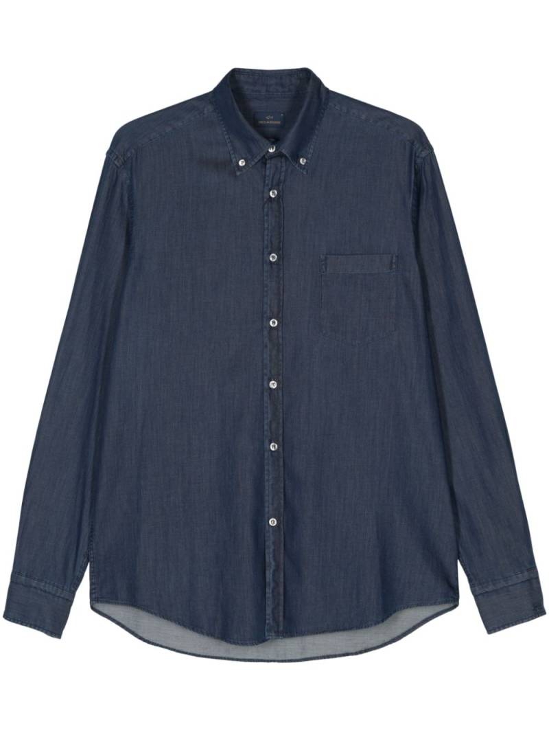 Paul & Shark cotton shirt - Blue von Paul & Shark