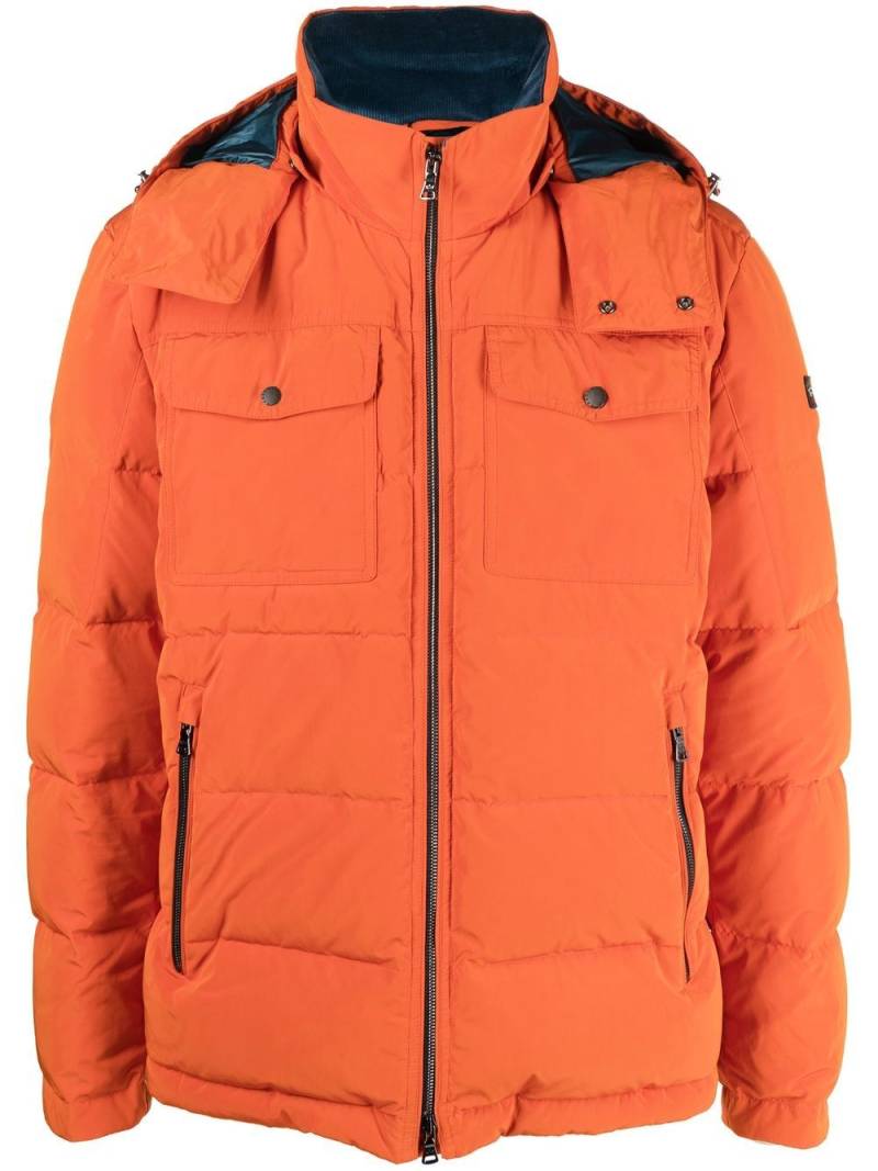 Paul & Shark feather-down jacket - Orange von Paul & Shark