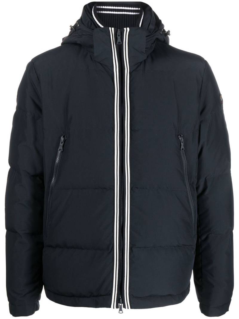 Paul & Shark hooded padded jacket - Blue von Paul & Shark