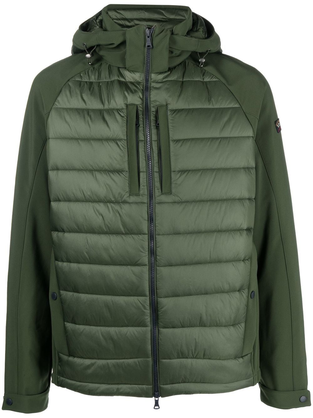 Paul & Shark hybrid padded jacket - Green von Paul & Shark