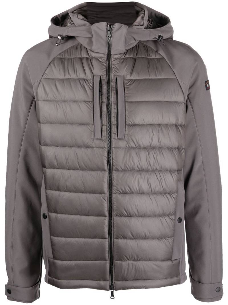 Paul & Shark hybrid padded jacket - Grey von Paul & Shark