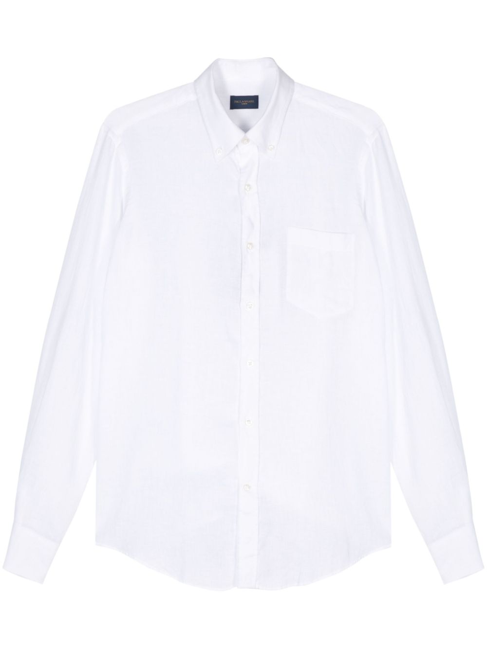 Paul & Shark linen shirt - White von Paul & Shark