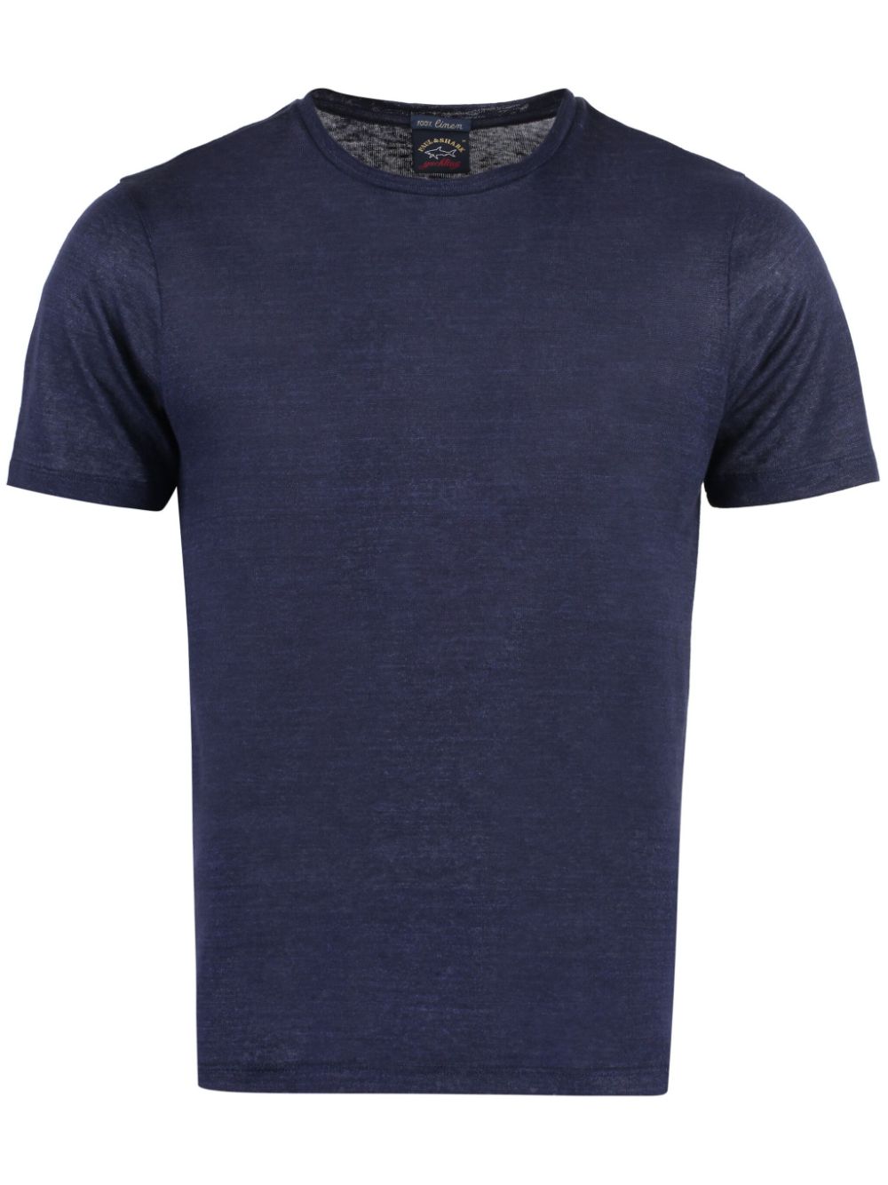 Paul & Shark linen T-shirt - Blue von Paul & Shark