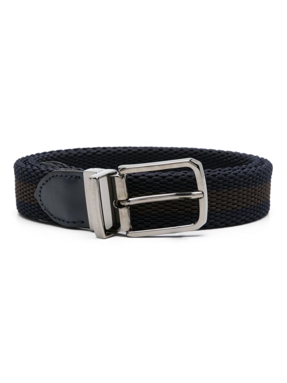 Paul & Shark logo-debossed belt - Blue von Paul & Shark