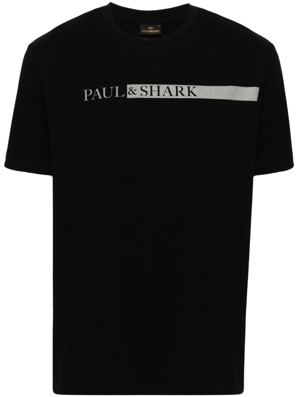 Paul & Shark logo-print T-shirt - Black von Paul & Shark