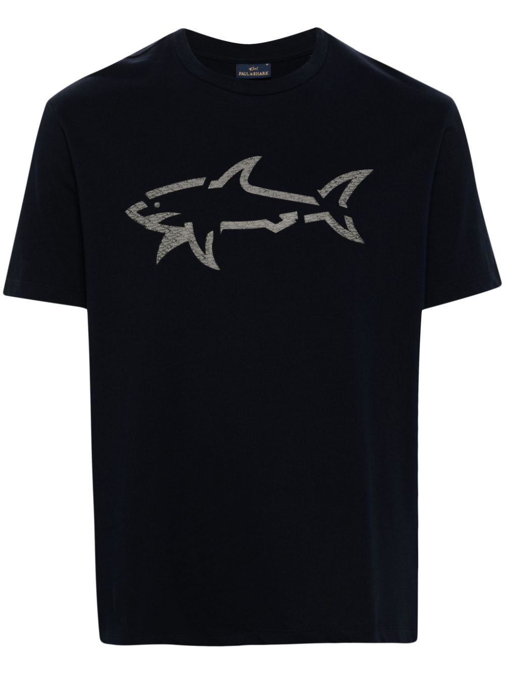 Paul & Shark logo-print cotton T-shirt - Blue von Paul & Shark