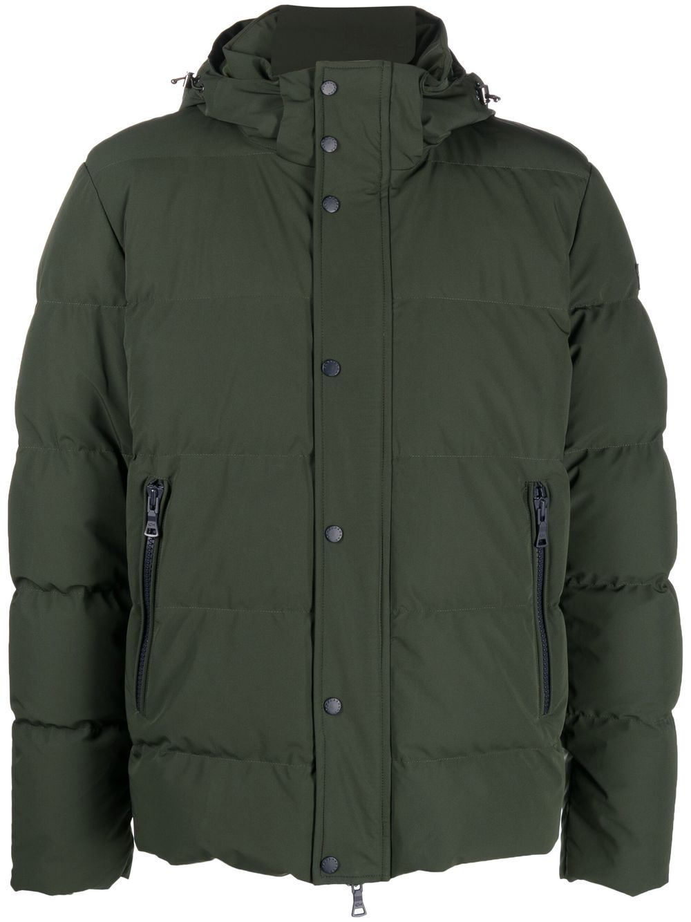 Paul & Shark padded hooded jacket - Green von Paul & Shark