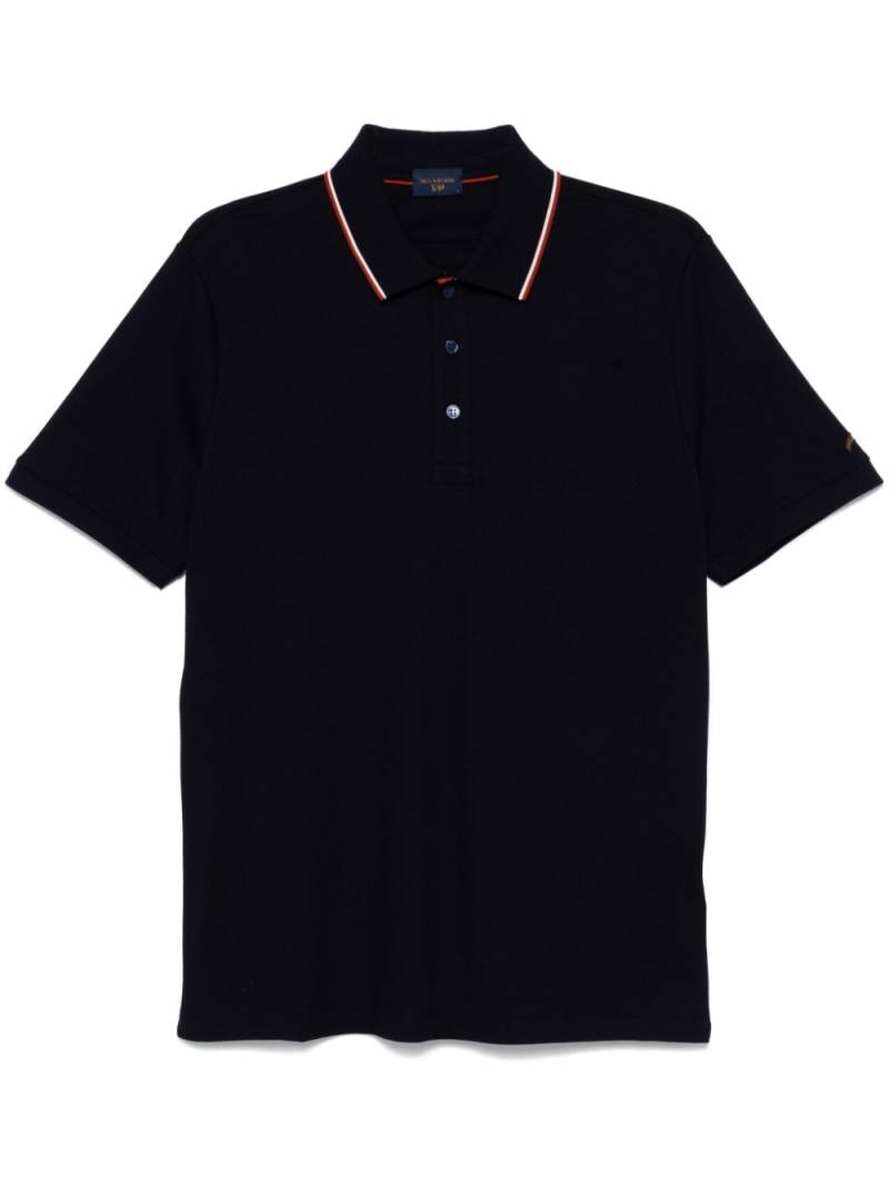 Paul & Shark piqué polo shirt - Blue von Paul & Shark