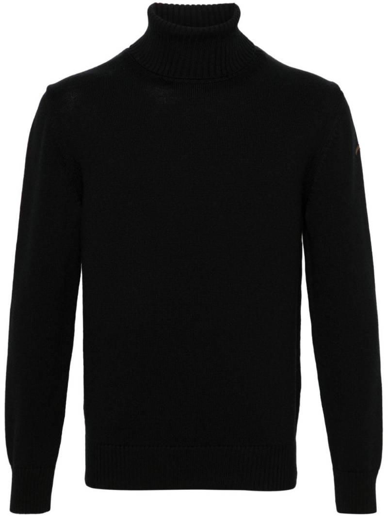 Paul & Shark roll-neck sweater - Black von Paul & Shark