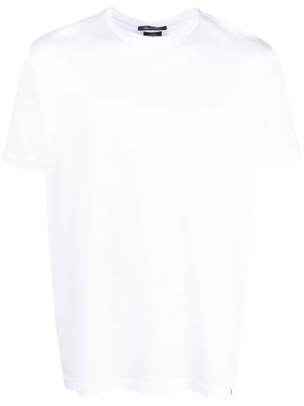 Paul & Shark short-sleeve organic cotton T-shirt - White von Paul & Shark