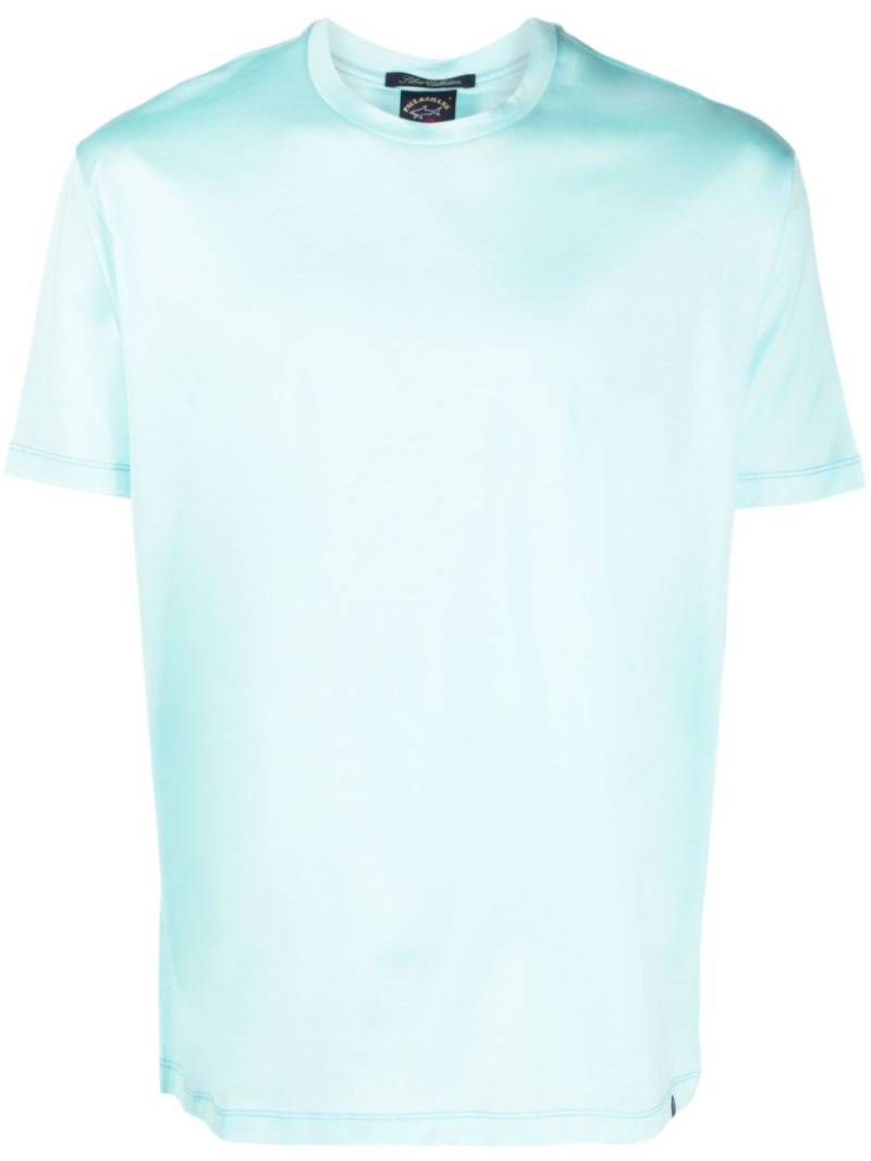 Paul & Shark short-sleeved cotton T-shirt - Blue von Paul & Shark