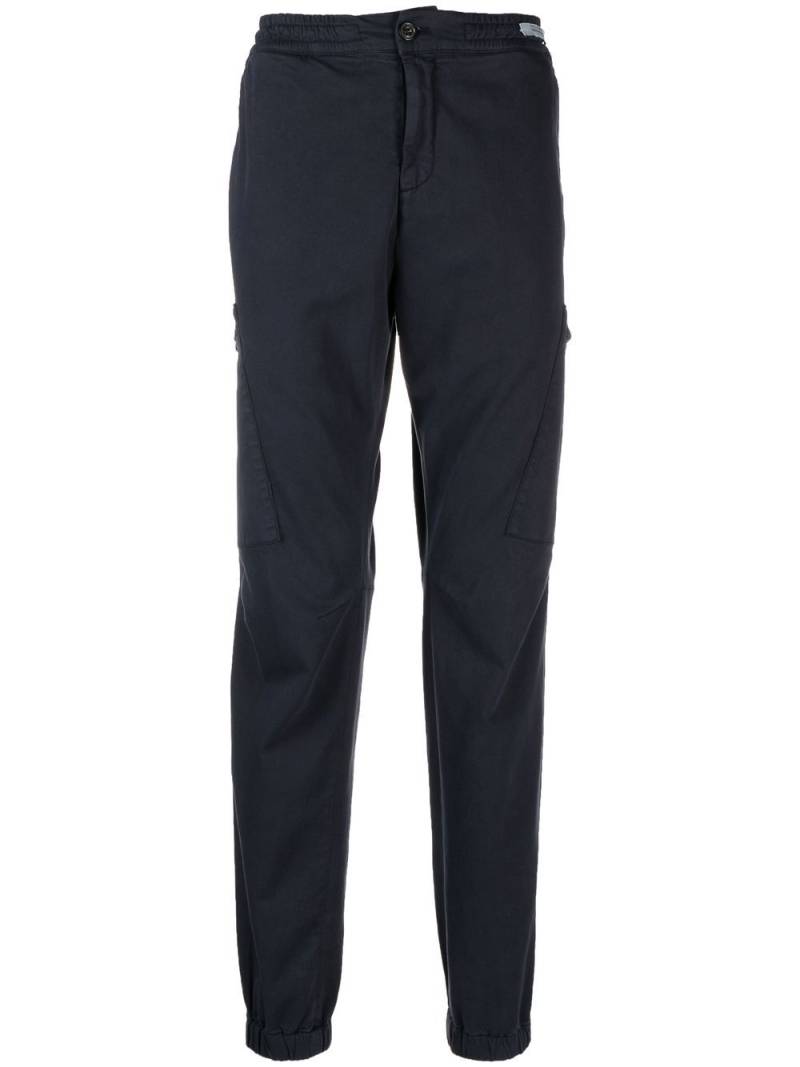 Paul & Shark straight-leg cargo trousers - Blue von Paul & Shark