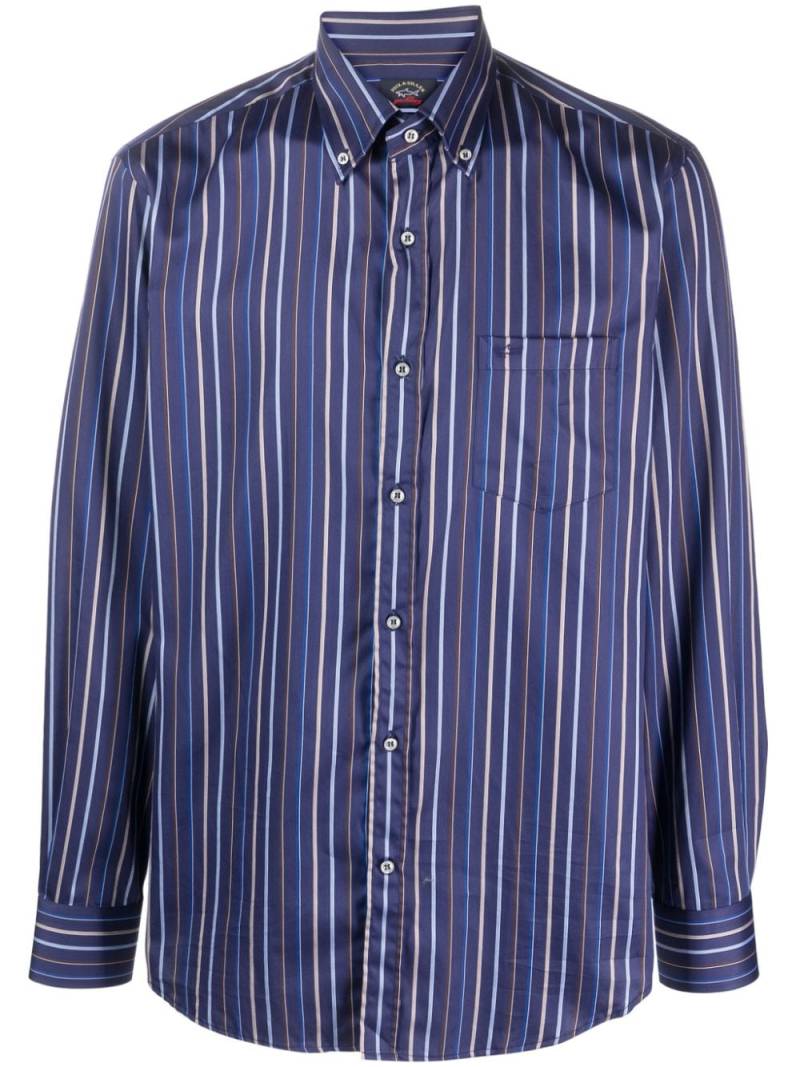 Paul & Shark striped long-sleeve shirt - Multicolour von Paul & Shark