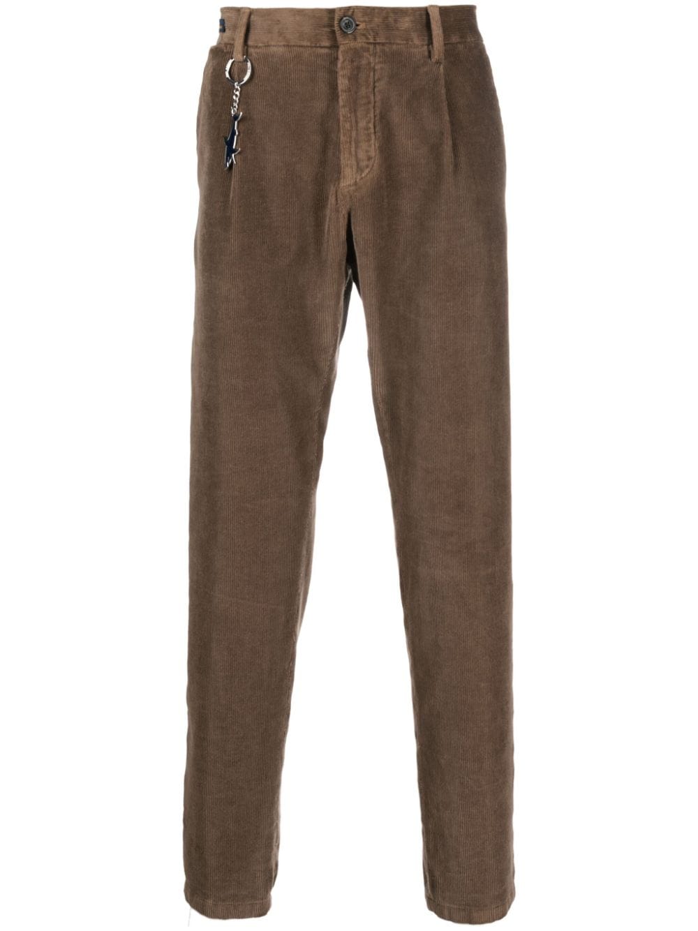 Paul & Shark tapered-leg corduroy trousers - Brown von Paul & Shark