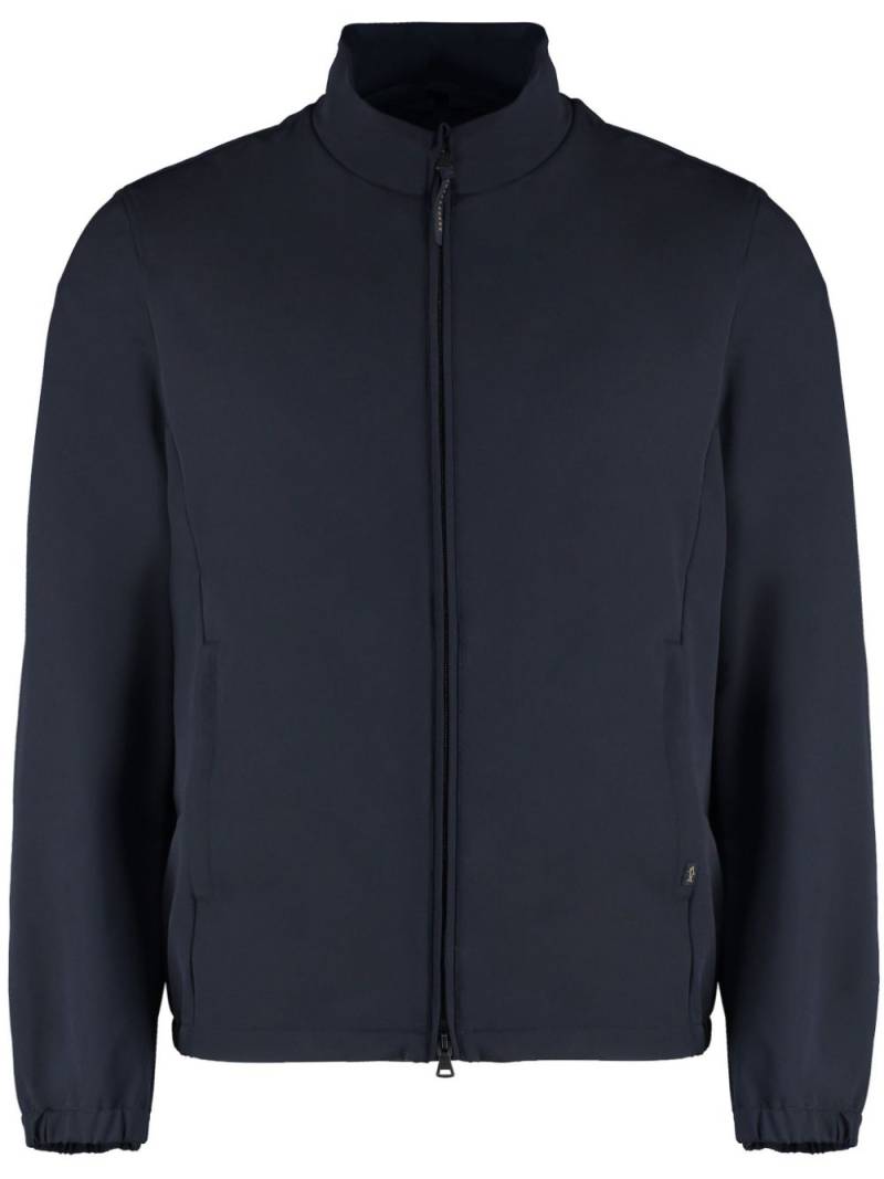 Paul & Shark zipped stretch jacket - Black von Paul & Shark