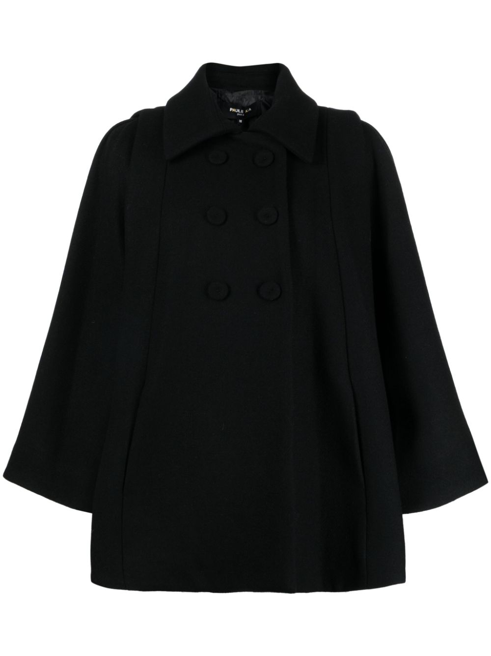 Paule Ka Manteau felted jacket - Black von Paule Ka