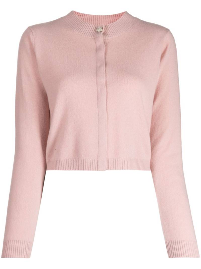 Paule Ka button-up cashmere cardigan - Pink von Paule Ka