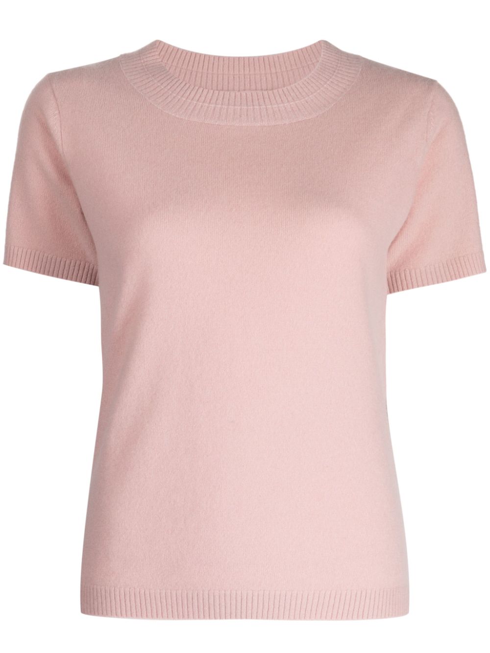 Paule Ka fine-knit cashmere T-shirt - Pink von Paule Ka