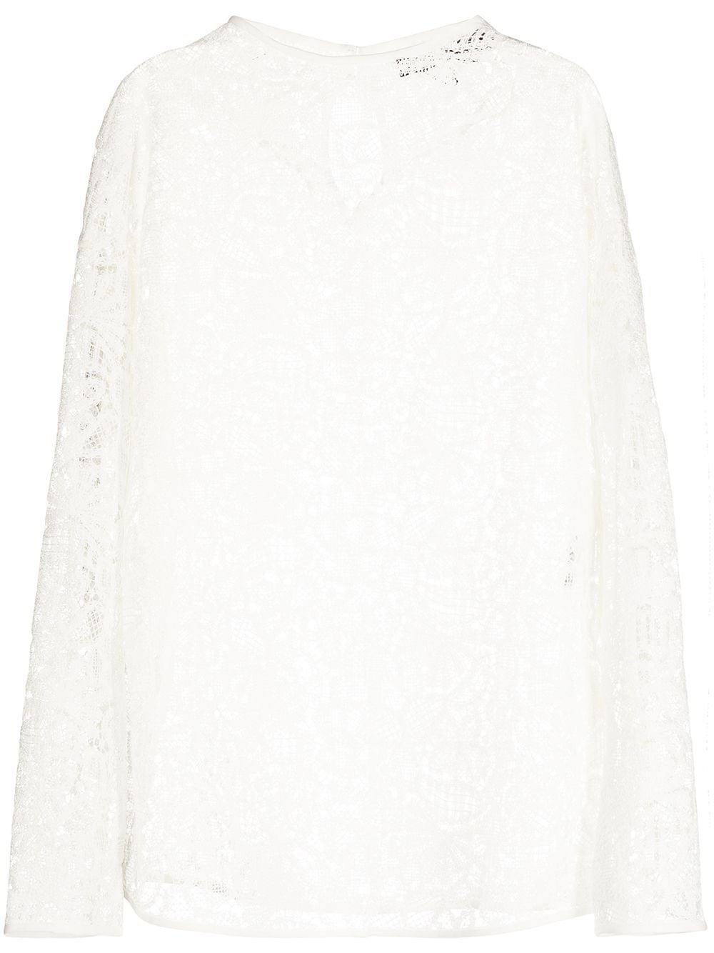 Paule Ka floral-lace top - White von Paule Ka