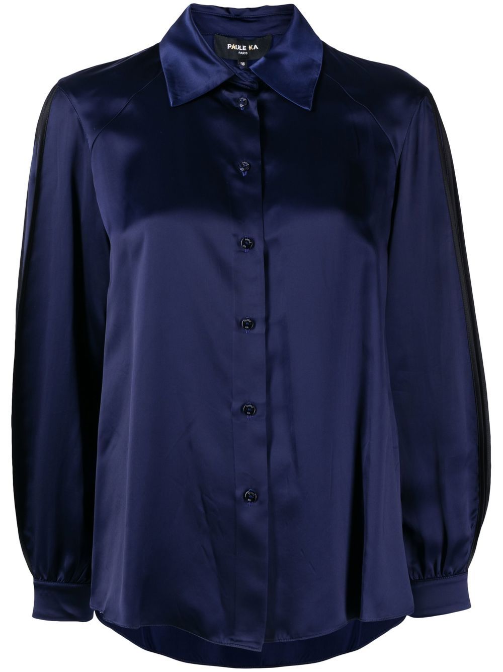 Paule Ka long-sleeve blouse - Blue von Paule Ka