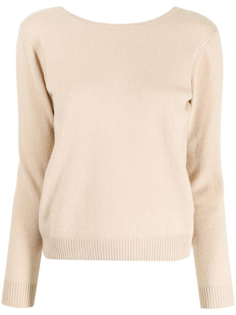 Paule Ka two-way cashmere cardigan - Brown von Paule Ka