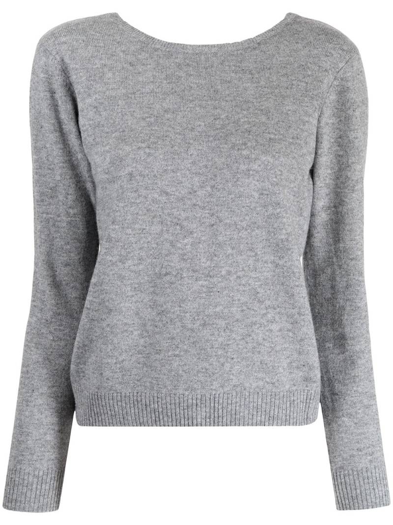 Paule Ka two-way cashmere cardigan - Grey von Paule Ka