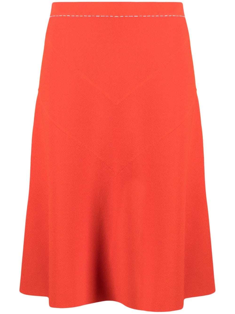 Paule Ka woven skater skirt - Orange von Paule Ka