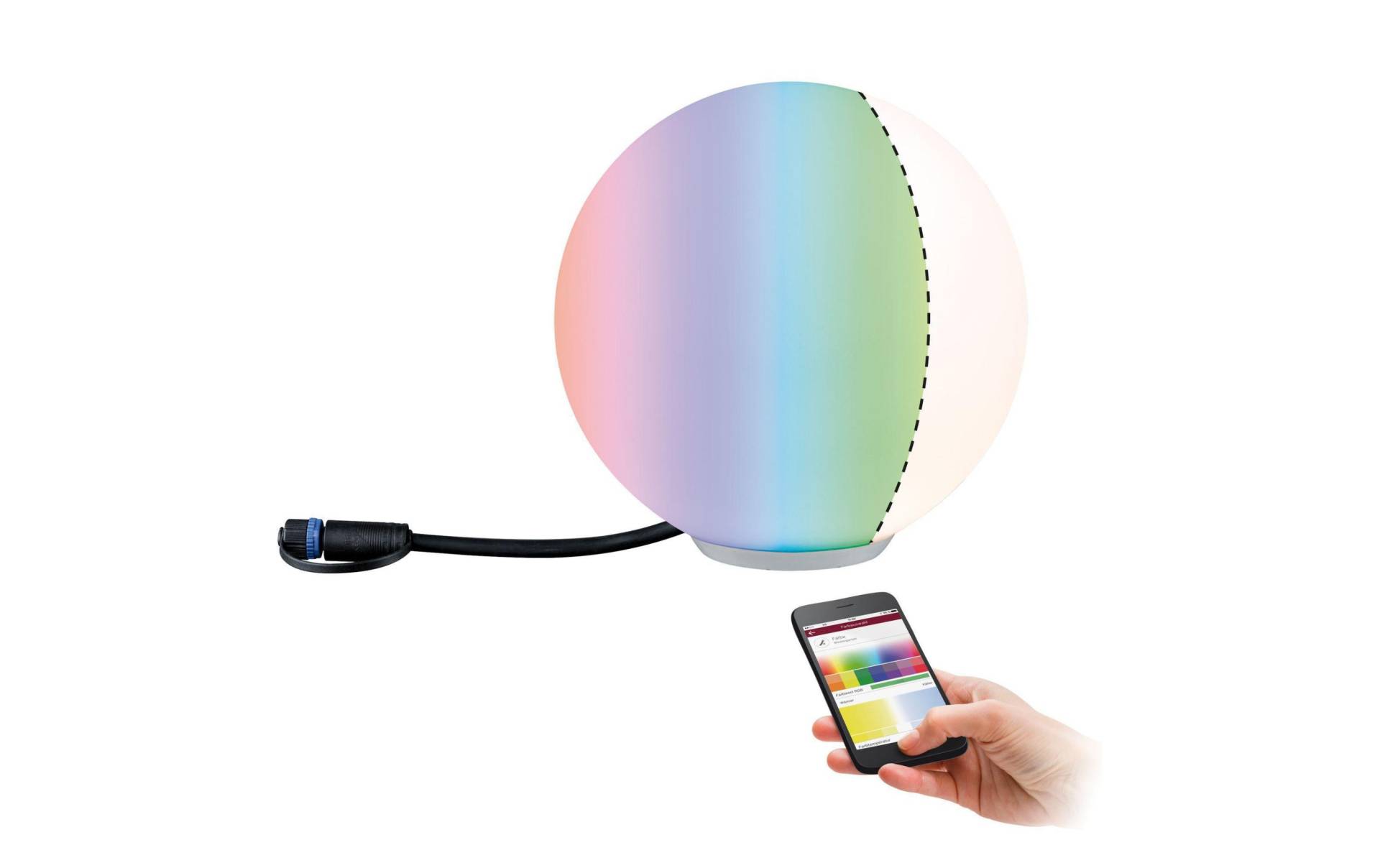 Paulmann Gartenleuchte »Plug & Shine GLOBE RGBW, ZigBee« Paulmann Gartenleuchte »Plug & Shine GLOBE RGBW, ZigBee« von Paulmann