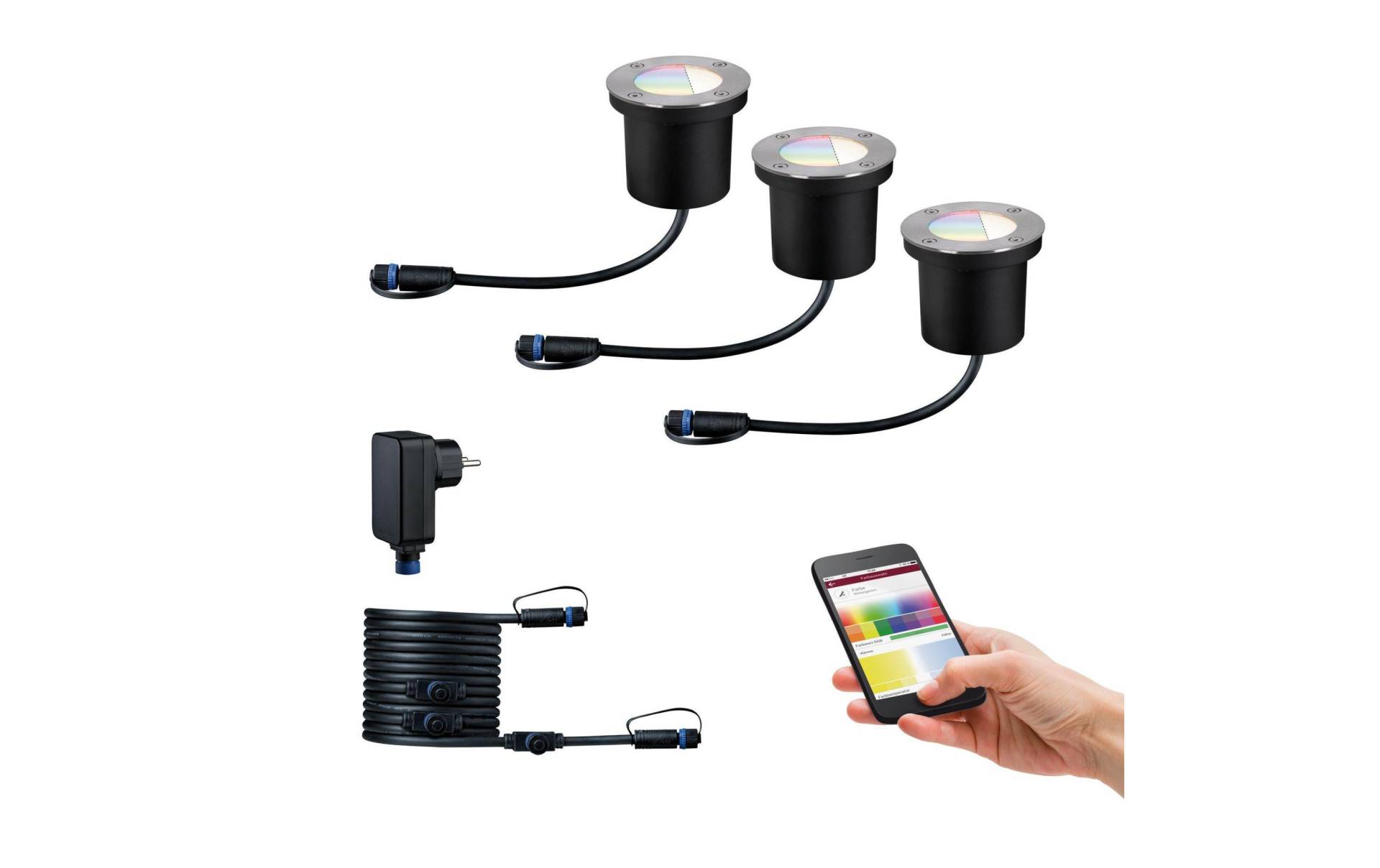 Paulmann Gartenleuchte »Plug & Shine RGBW Basis, ZigBee« Paulmann Gartenleuchte »Plug & Shine RGBW Basis, ZigBee« von Paulmann
