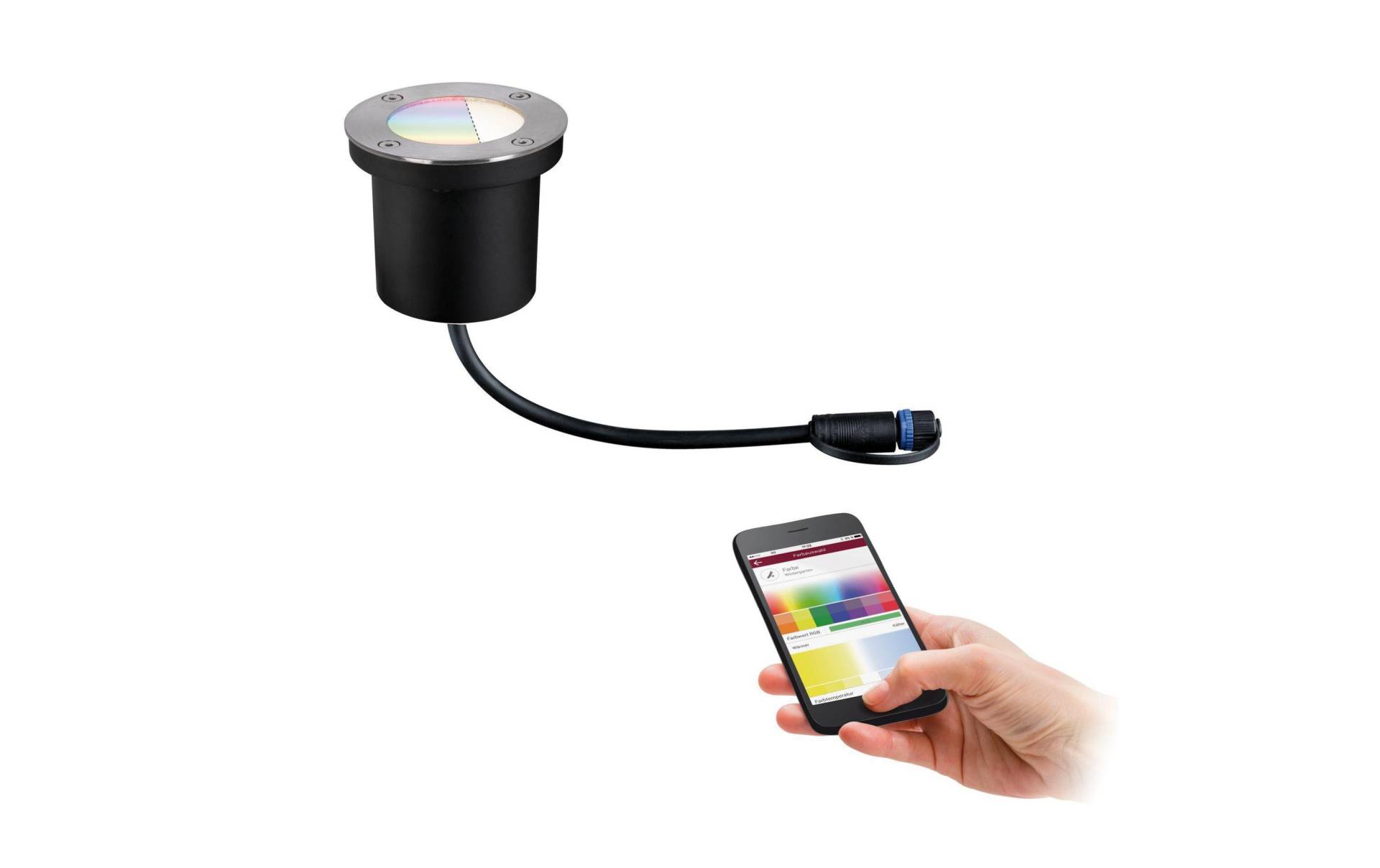 Paulmann Gartenleuchte »Plug & Shine RGBW Boden, ZigBee« Paulmann Gartenleuchte »Plug & Shine RGBW Boden, ZigBee« von Paulmann