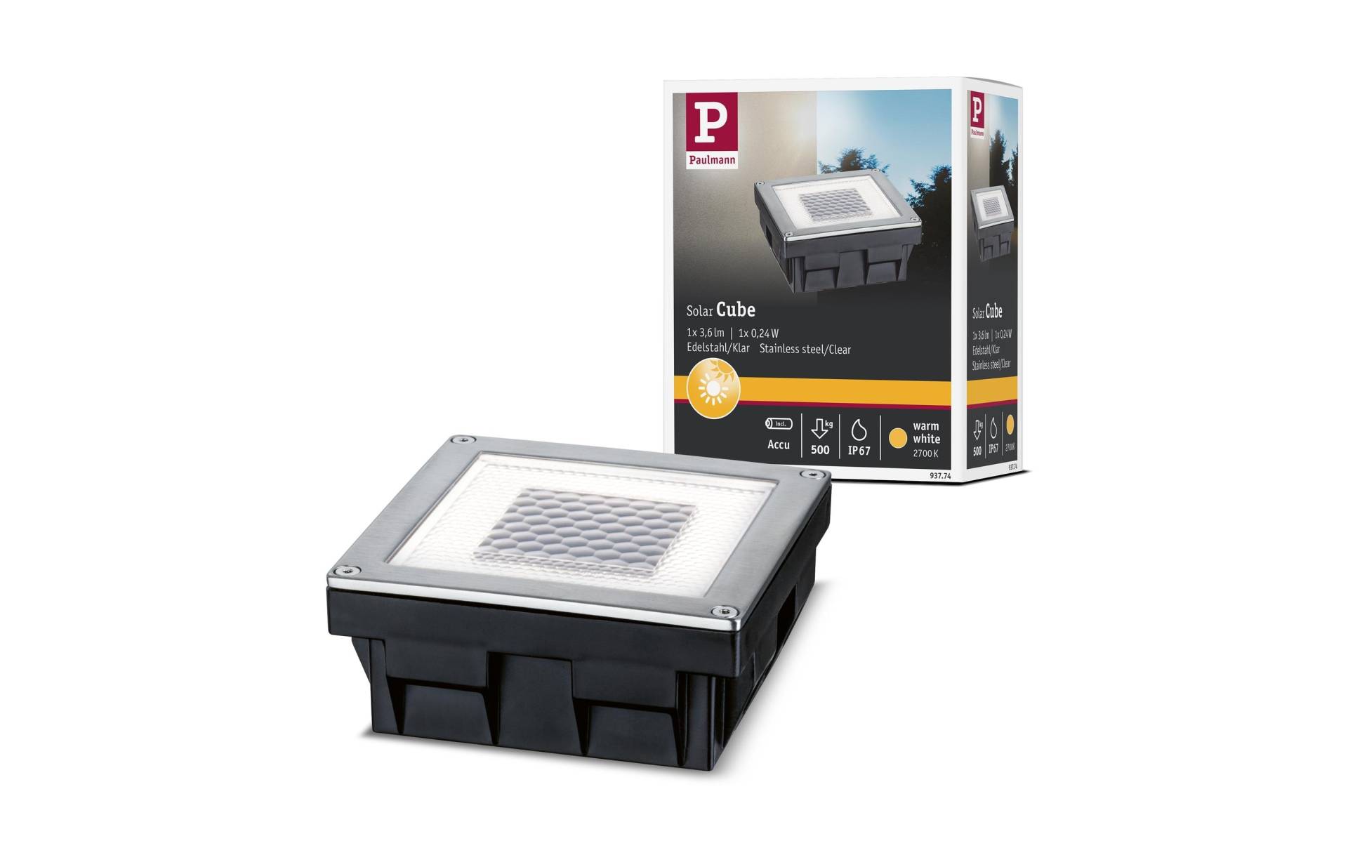 Paulmann LED Gartenleuchte »LED Solar Cube« Paulmann LED Gartenleuchte »LED Solar Cube« von Paulmann