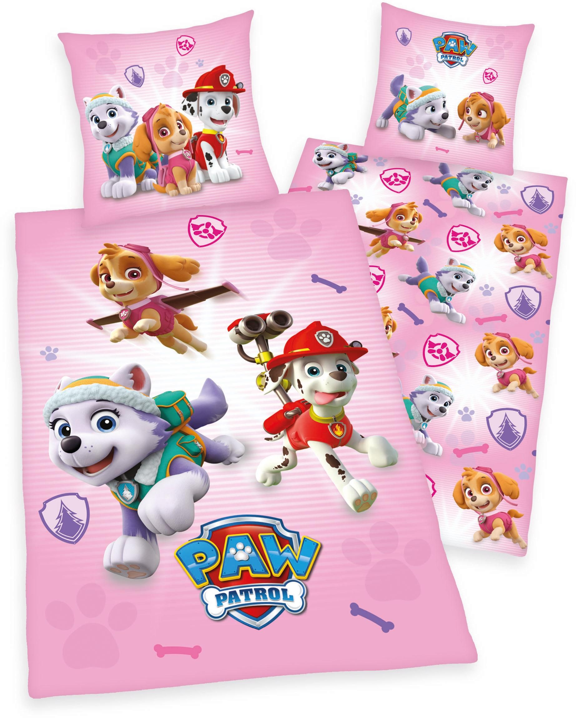 PAW PATROL Kinderbettwäsche »Paw Patrol«, mit tollem Motiv von Paw Patrol