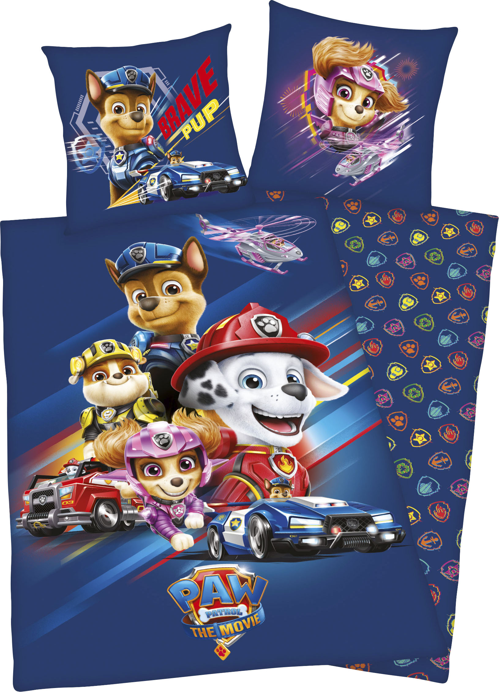 PAW PATROL Kinderbettwäsche »Paw Patrol«, mit tollem Paw Patrol Motiv von Paw Patrol