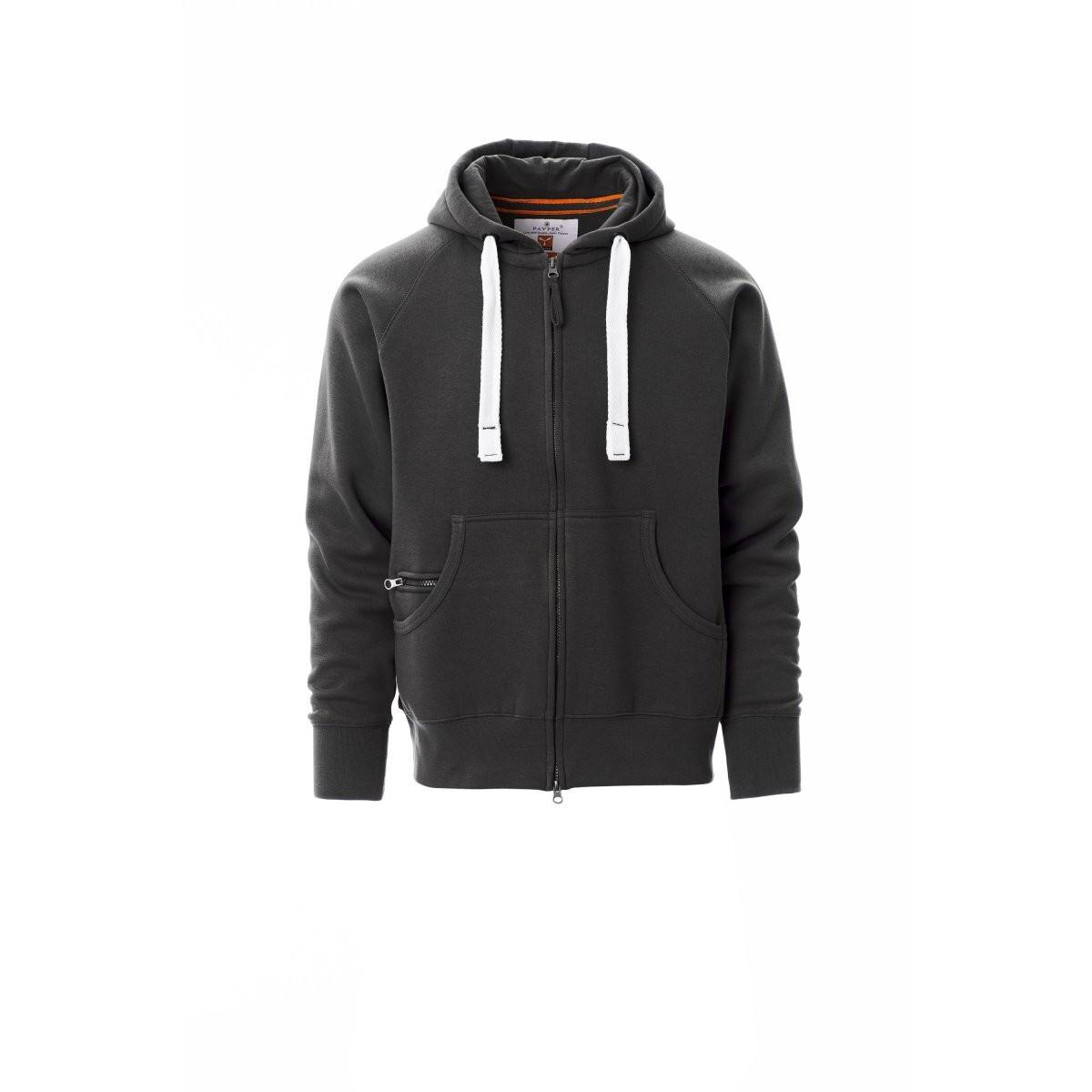 Full-zip-hoodie Dallas+ Herren Anthrazit XS von Payper Wear