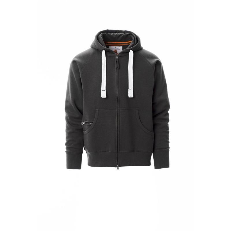 Full-zip-hoodie Dallas+ Herren Anthrazit XXL von Payper Wear